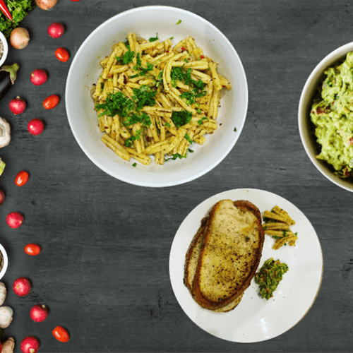 Pasta, Guacamole and Sourdough toast all in one recipe | Dinner, Snacks ...